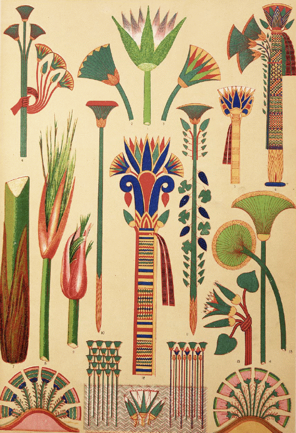 Египетские орнаменты