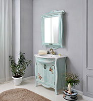 Мебель для ванной Ривьера blue