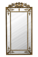 Напольное зеркало Паоло золото