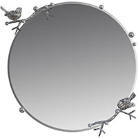 Зеркало Терра серебро